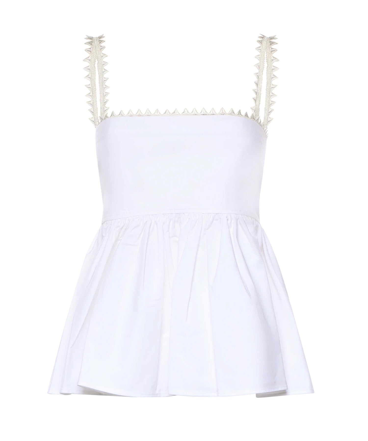 Top Traversin in popeline di cotone TOW00887AW00648 100 JACQUEMUS 