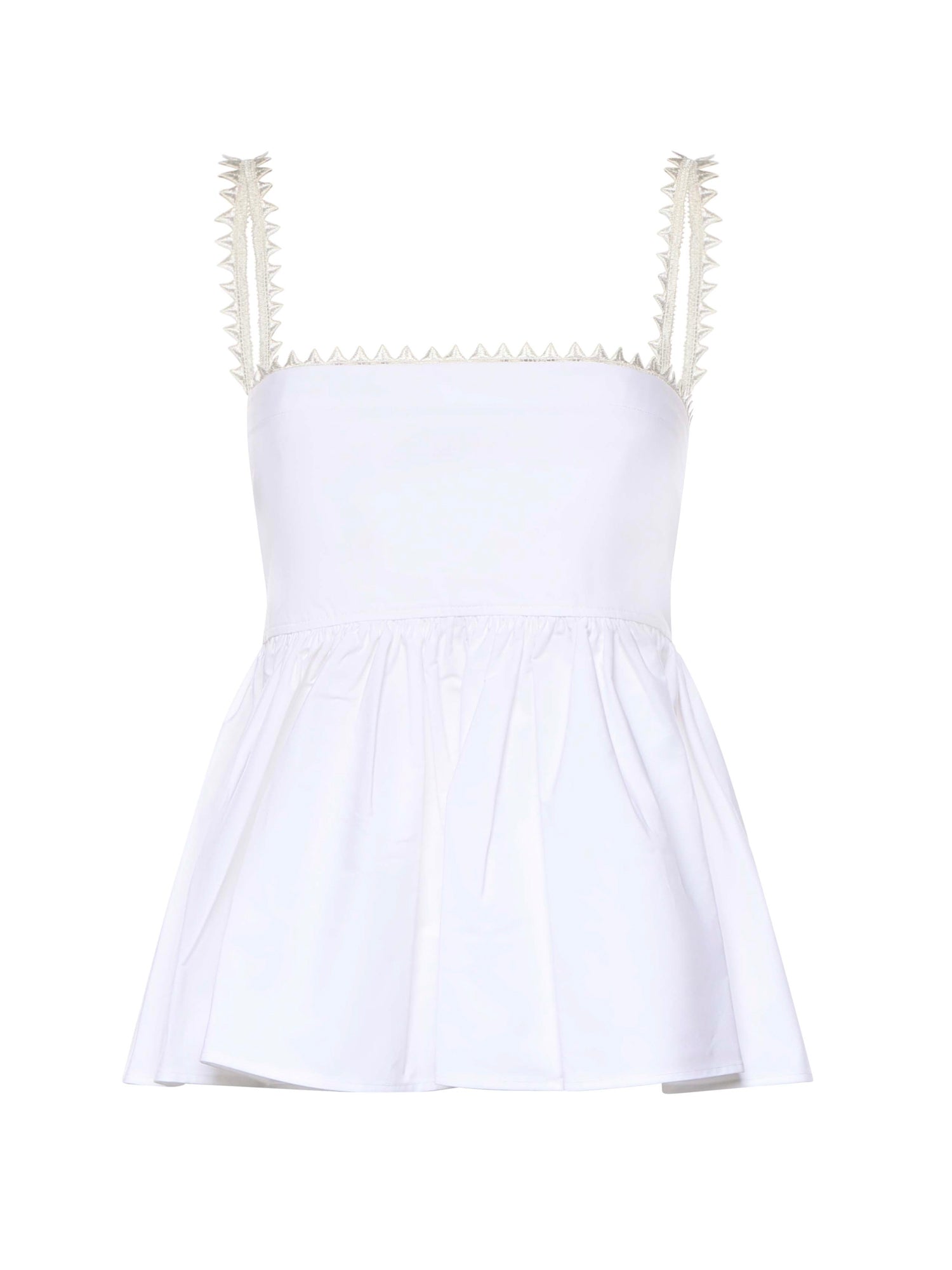 Top Traversin in popeline di cotone TOW00887AW00648 100 JACQUEMUS 