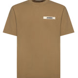 T-shirt in cotone con logo TSM00133AJ00226 180 JACQUEMUS 