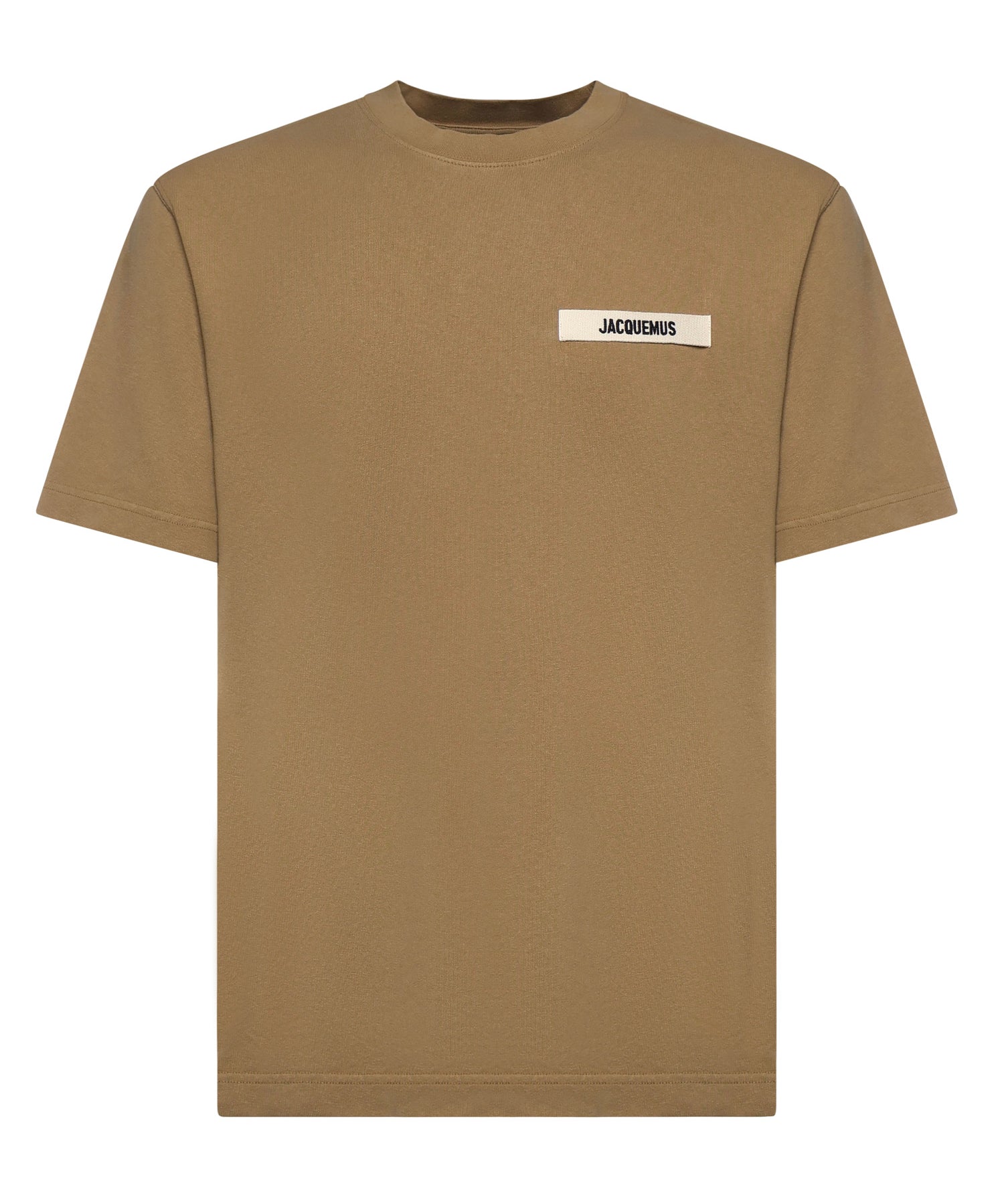T-shirt in cotone con logo TSM00133AJ00226 180 JACQUEMUS 