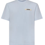 T-shirt in cotone con logo TSM00133AJ00226 321 JACQUEMUS 
