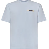 T-shirt in cotone con logo TSM00133AJ00226 321 JACQUEMUS 