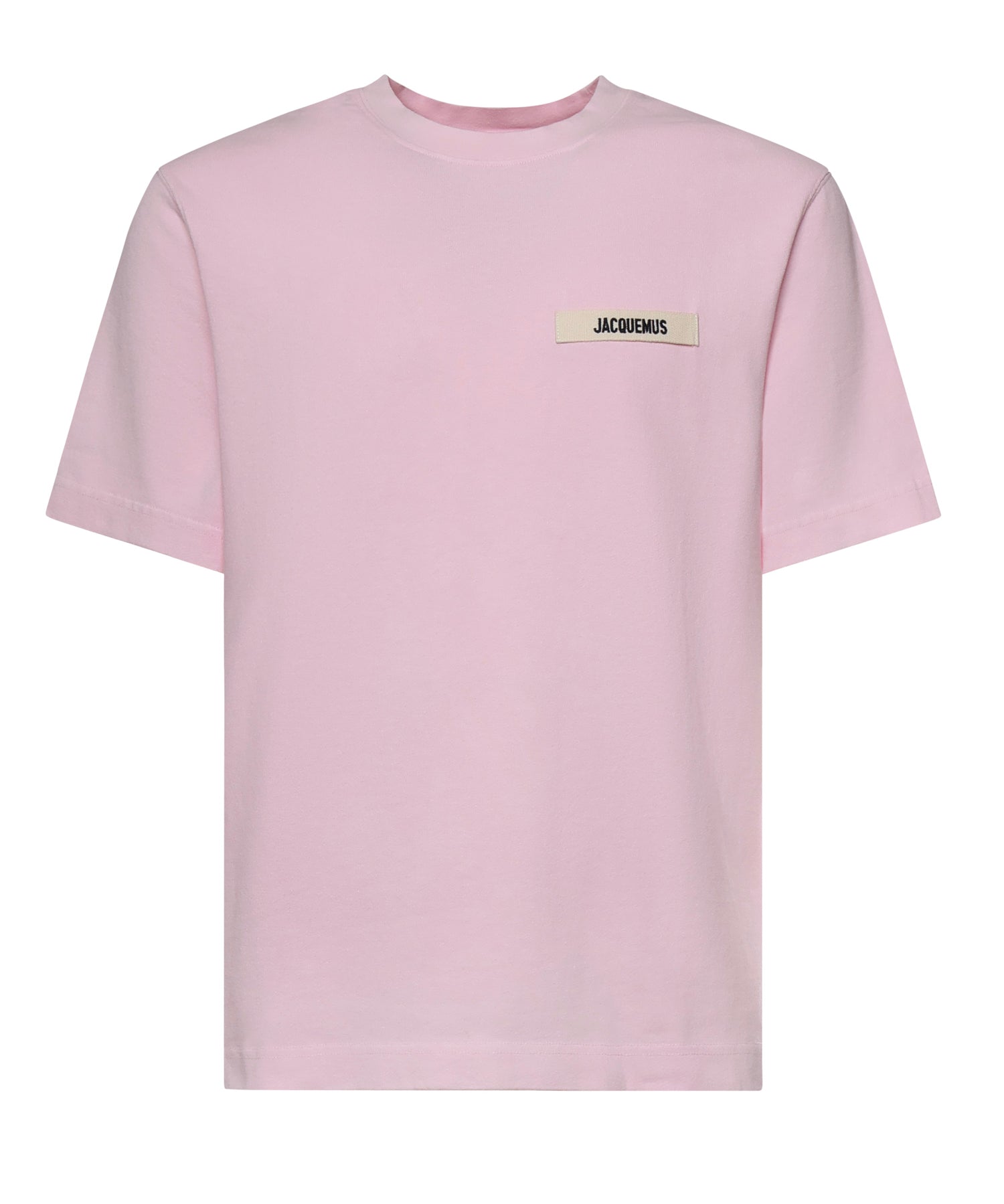 T-shirt in cotone con logo TSM00133AJ00226 431 JACQUEMUS 