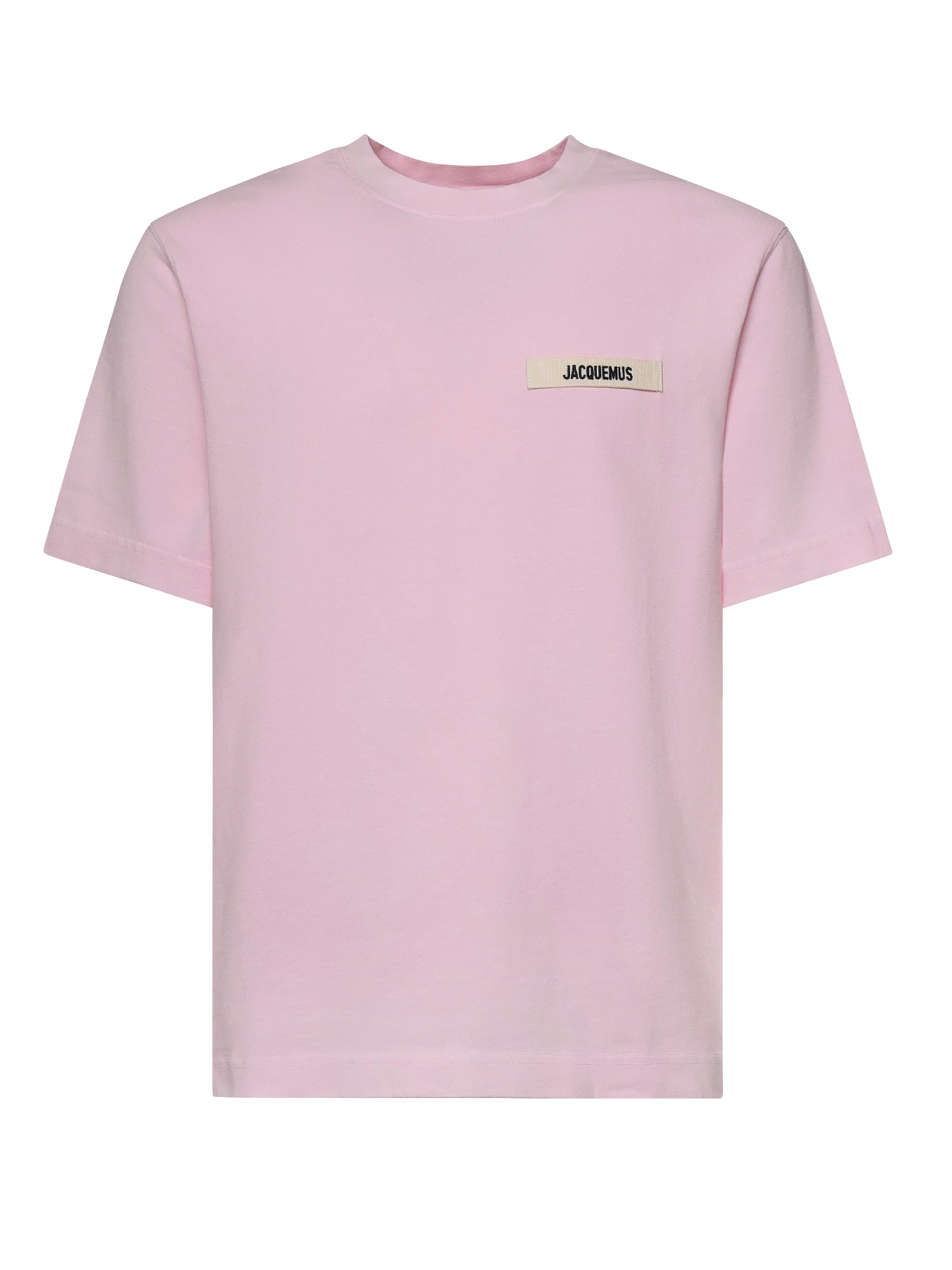 T-shirt in cotone con logo TSM00133AJ00226 431 JACQUEMUS 