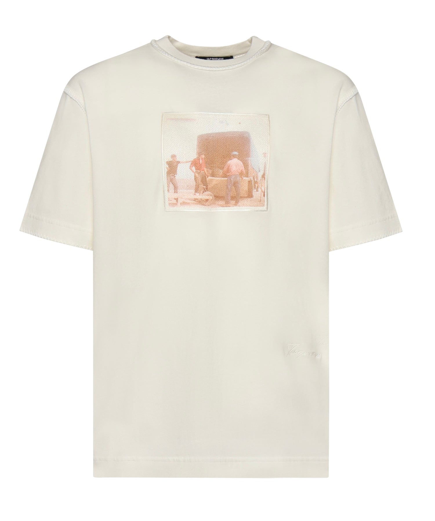 T-shirt Le Paysan con stampa TSM00595AJ00256 1NU JACQUEMUS 