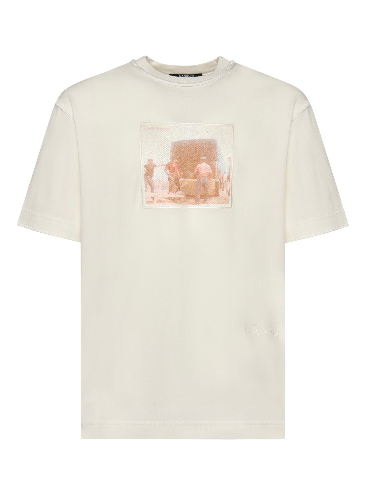 T-shirt Le Paysan con stampa TSM00595AJ00256 1NU JACQUEMUS 