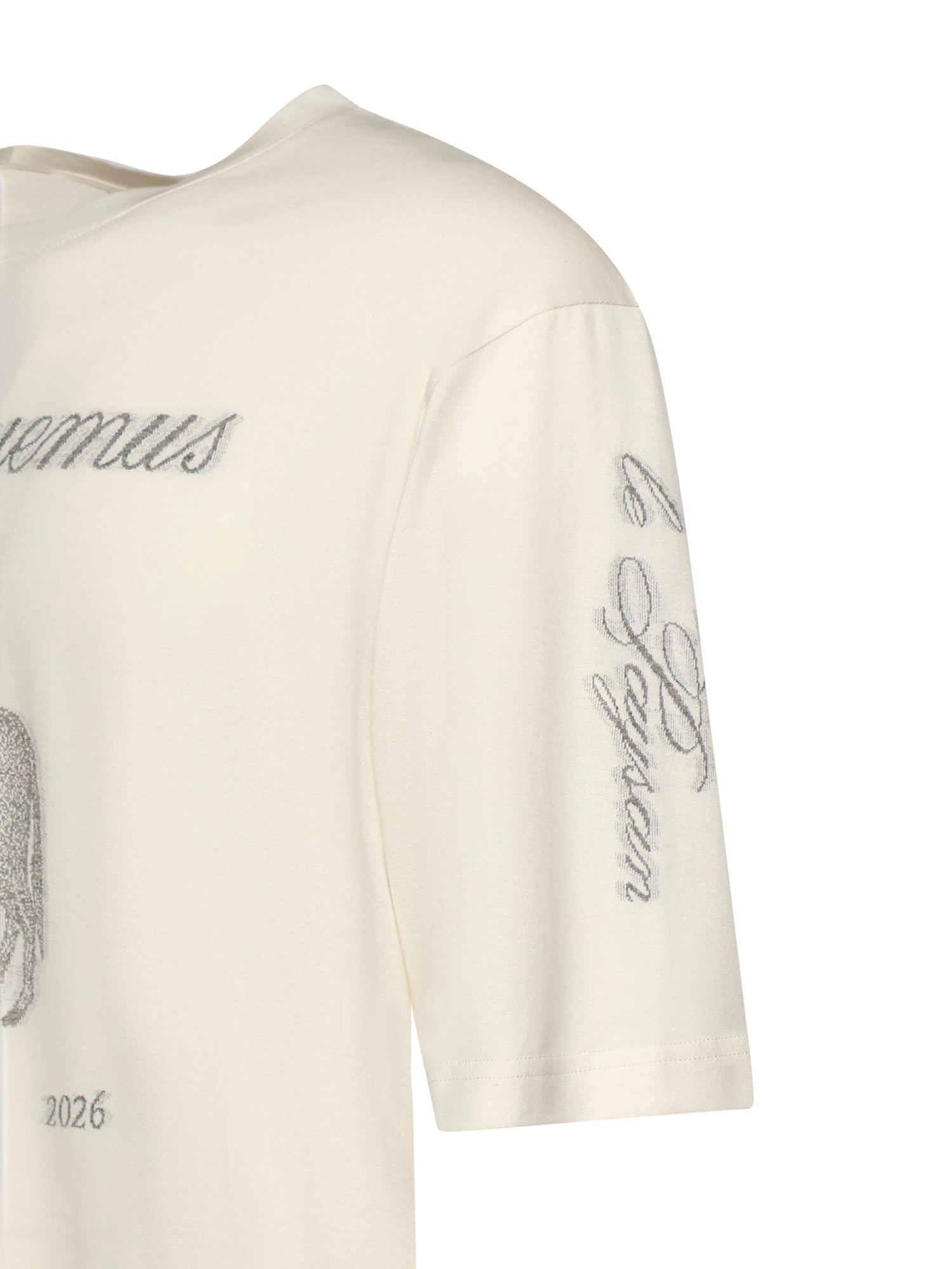 T-shirt Âne in jersey di cotone TSM00625AJ00266 1NW JACQUEMUS 