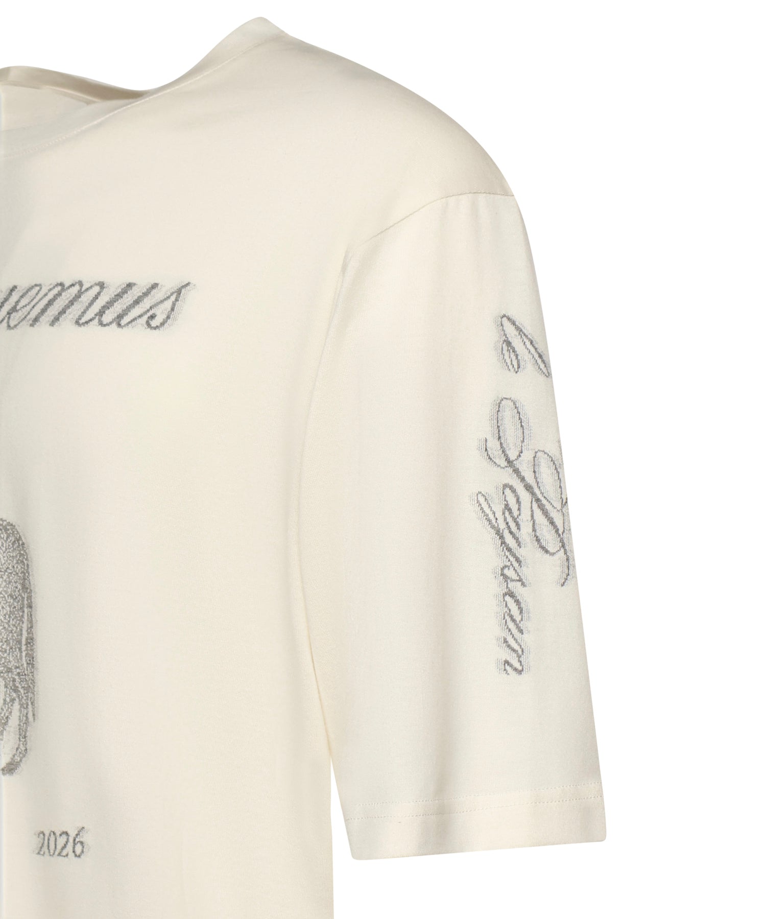T-shirt Âne in jersey di cotone TSM00625AJ00266 1NW JACQUEMUS 