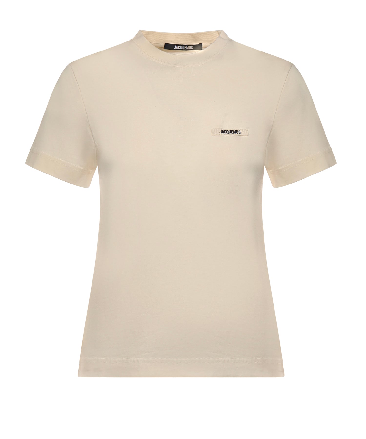 T-shirt in cotone con logo TSW00550AJ00029 131 JACQUEMUS 