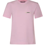 T-shirt in cotone con logo TSW00550AJ00029 431 JACQUEMUS 