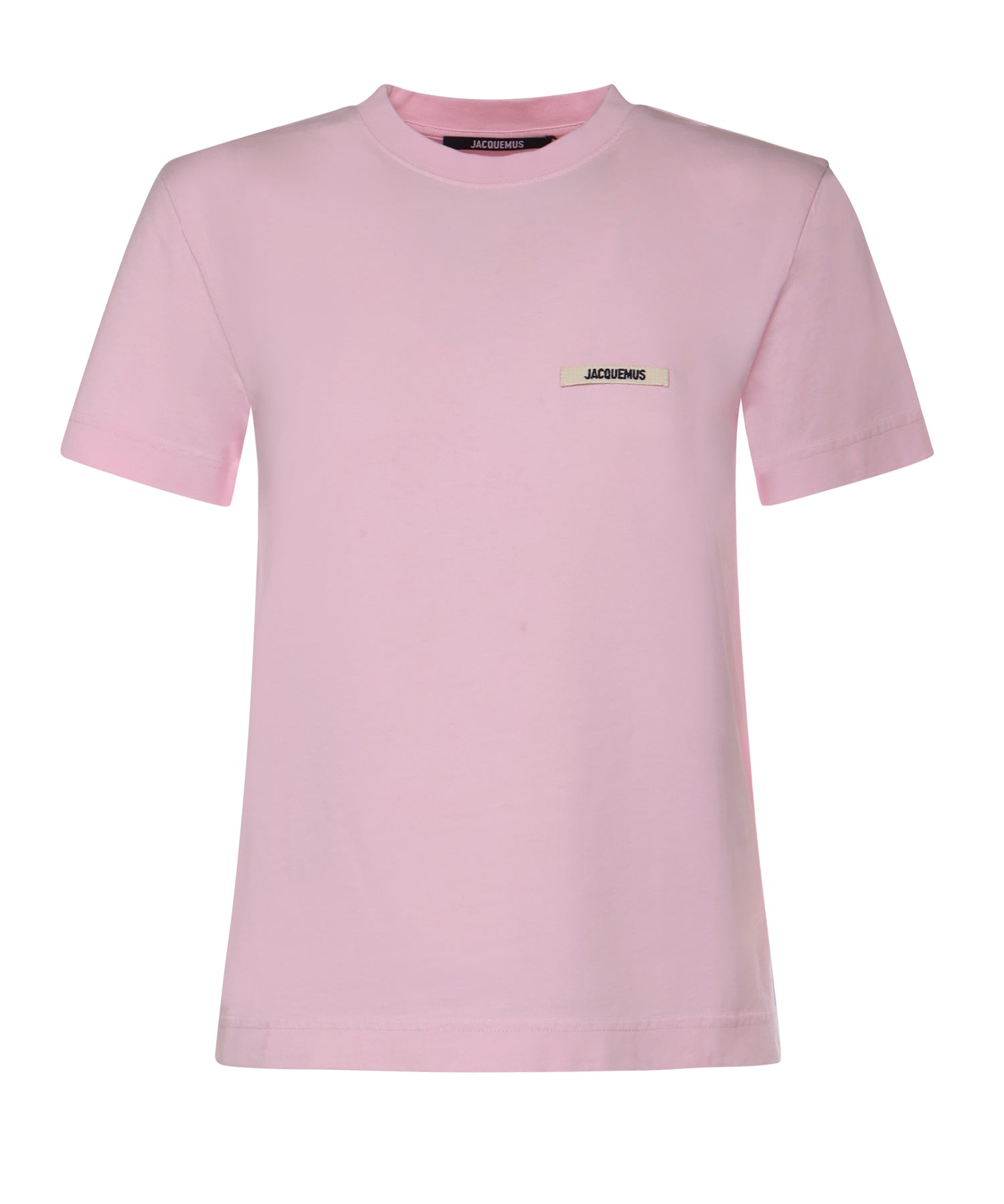 T-shirt in cotone con logo TSW00550AJ00029 431 JACQUEMUS 
