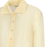Camicia cropped Jasen in organza di seta 2413382 615 KHAITE 