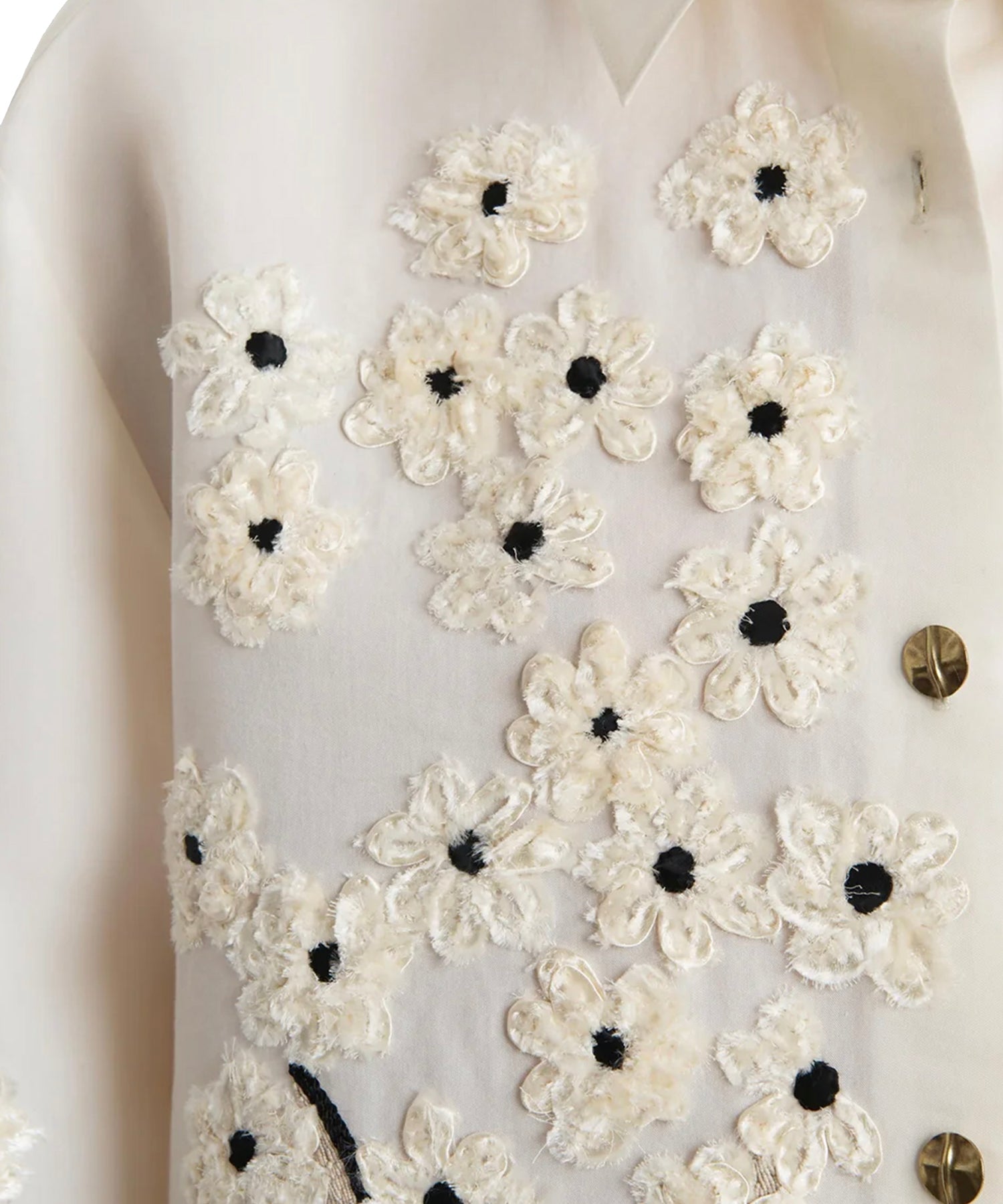 Camicia Argo con applicazioni floreali 2477343 682 KHAITE 