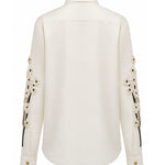 Camicia Argo con applicazioni floreali 2477343 682 KHAITE 