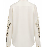 Camicia Argo con applicazioni floreali 2477343 682 KHAITE 