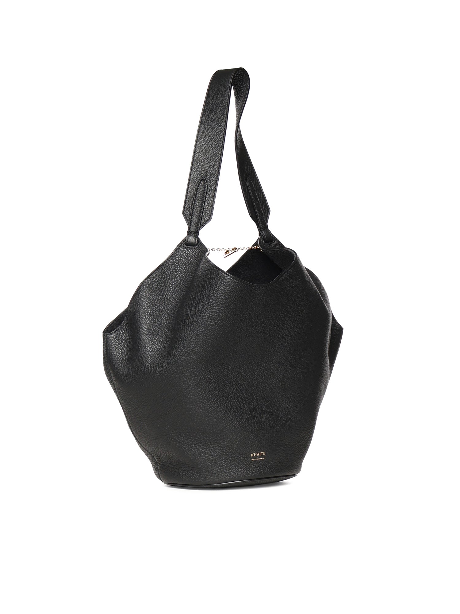 Borsa Lotus Small in pelle H2043 914200 KHAITE 