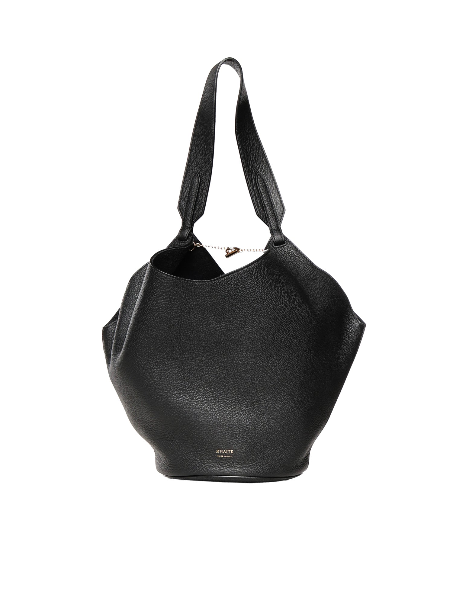 Borsa Lotus Small in pelle H2043 914200 KHAITE 