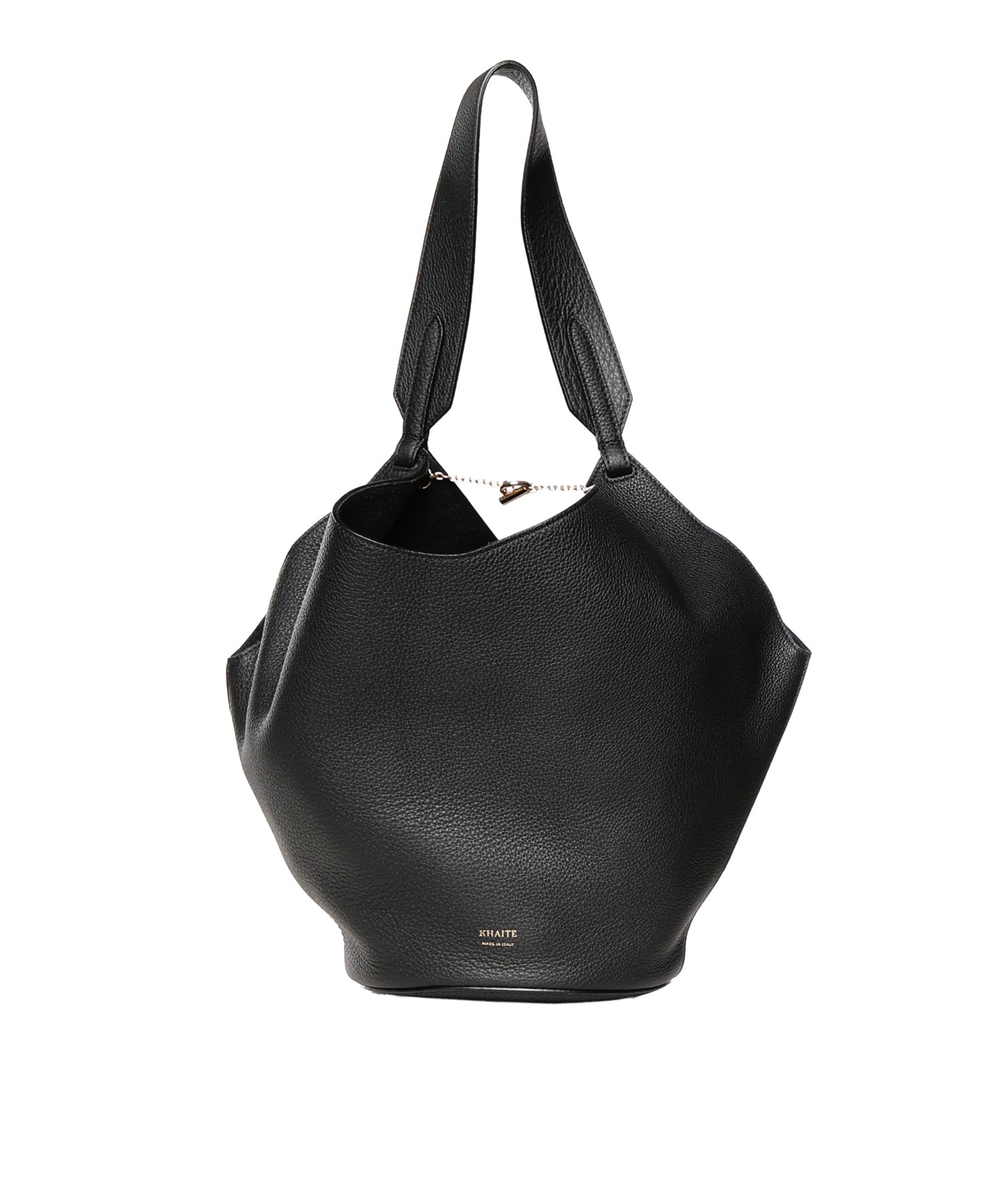 Borsa Lotus Small in pelle H2043 914200 KHAITE 