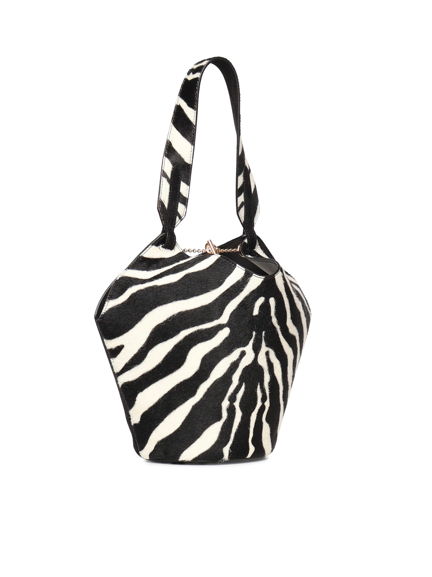 Borsa Lotus Mini in cavallino e suede H2056 1002294 KHAITE 