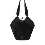 Borsa Lotus Mini in cavallino e suede H2056 1002294 KHAITE 