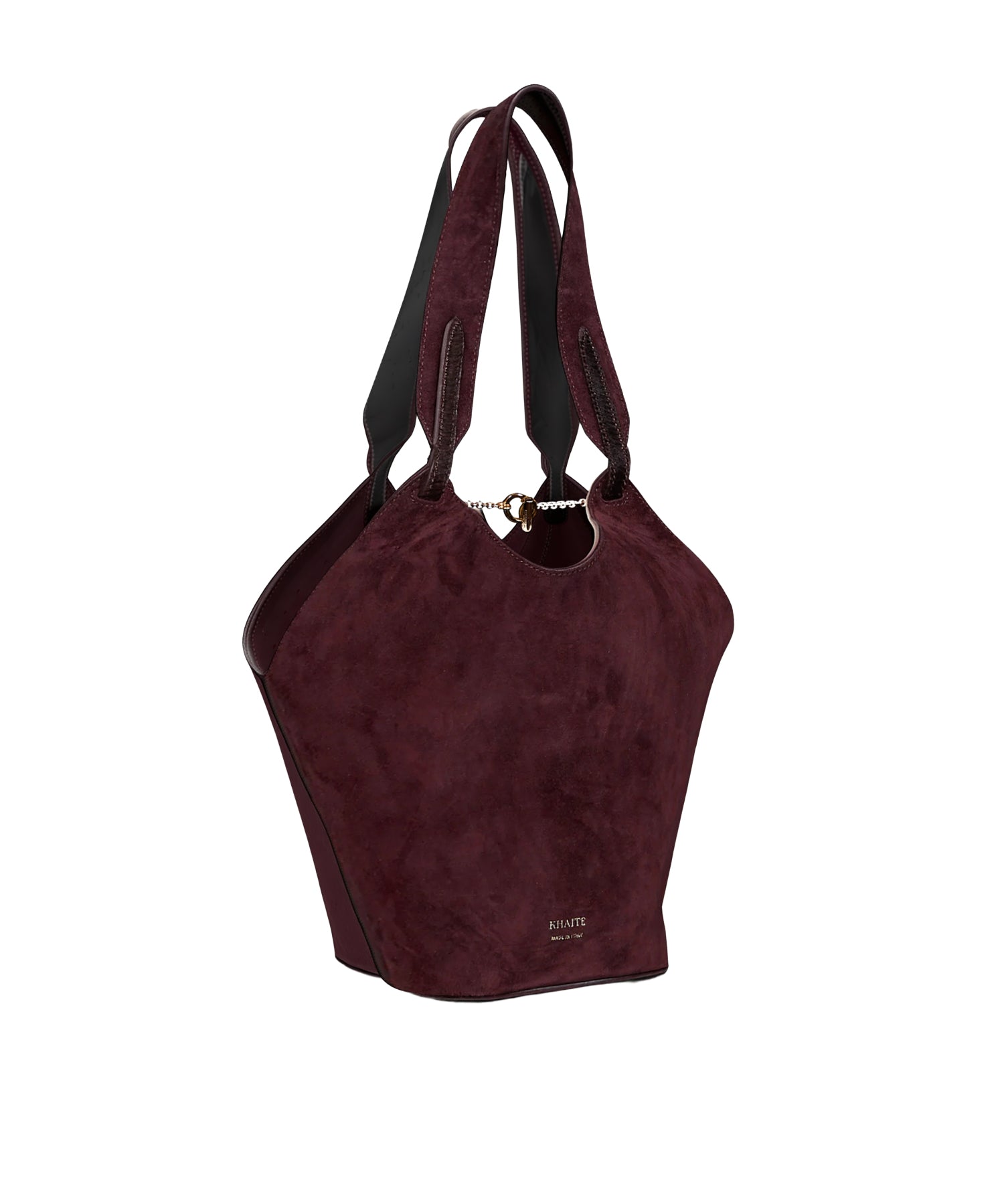 Borsa Lotus Mini in cavallino<BR/> H2056 978585 KHAITE 