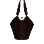 Borsa Lotus Mini in cavallino<BR/> H2056 978585 KHAITE 