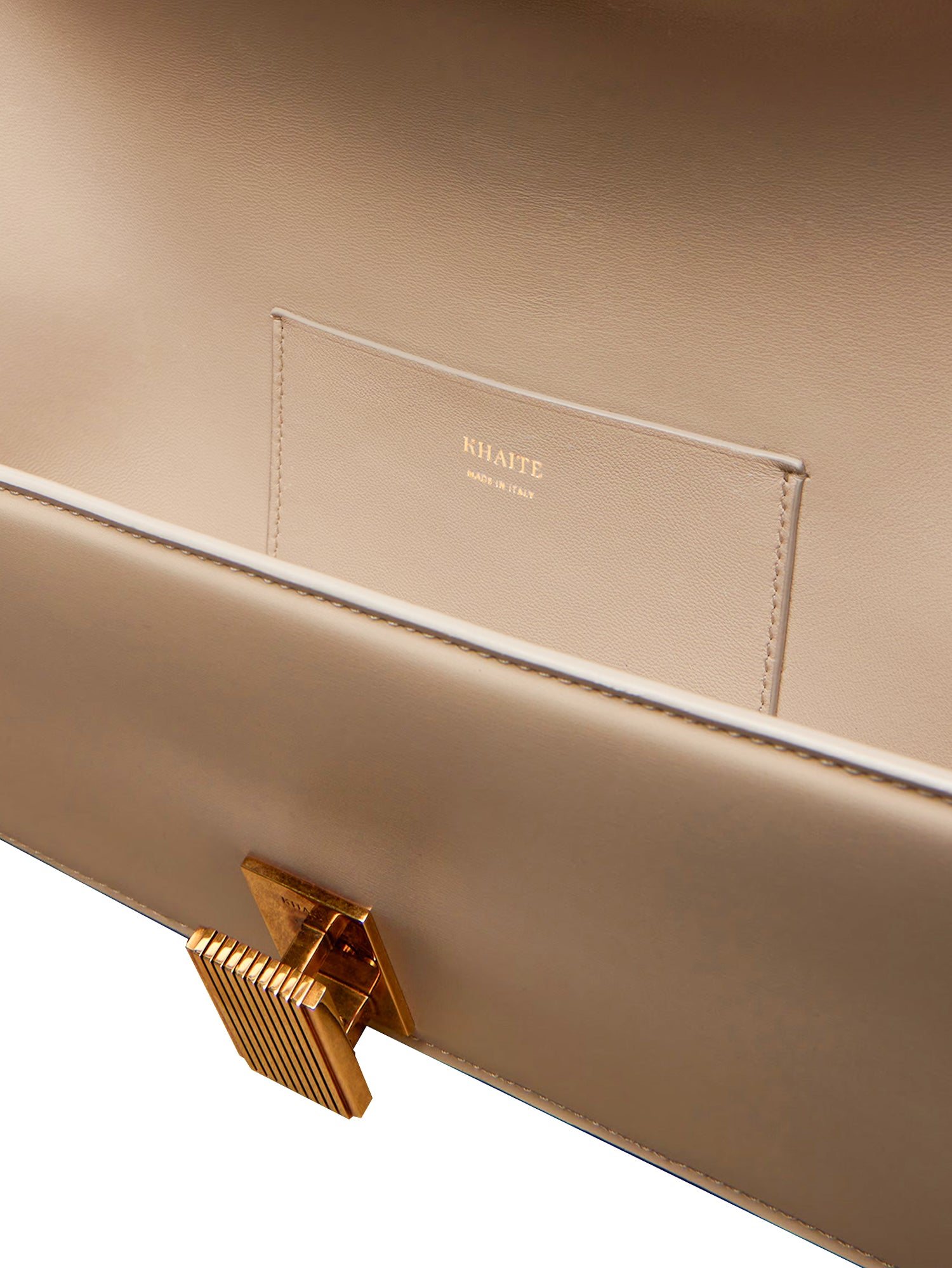 Clutch Blake in pelle H4021 976694 KHAITE 