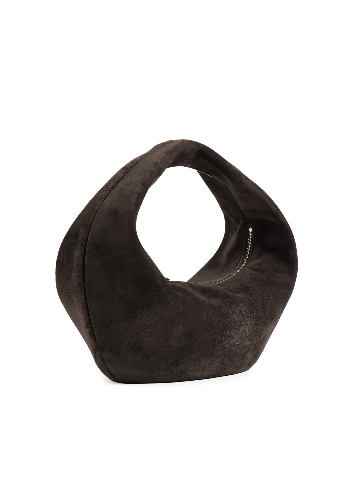 Borsa Olivia Medium in pelle scamosciata H6015 726950 KHAITE 