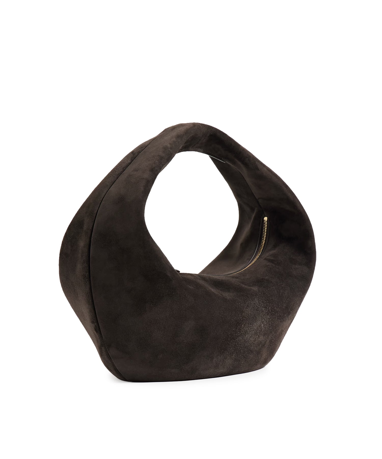 Borsa Olivia Medium in pelle scamosciata H6015 726950 KHAITE 