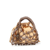 Mini bag in macramè con cristalli 2038260999 BRONZE KURT GEIGER 