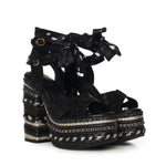 Sandali Chelsea Scarf Platform 4352405609 BLACK KURT GEIGER 
