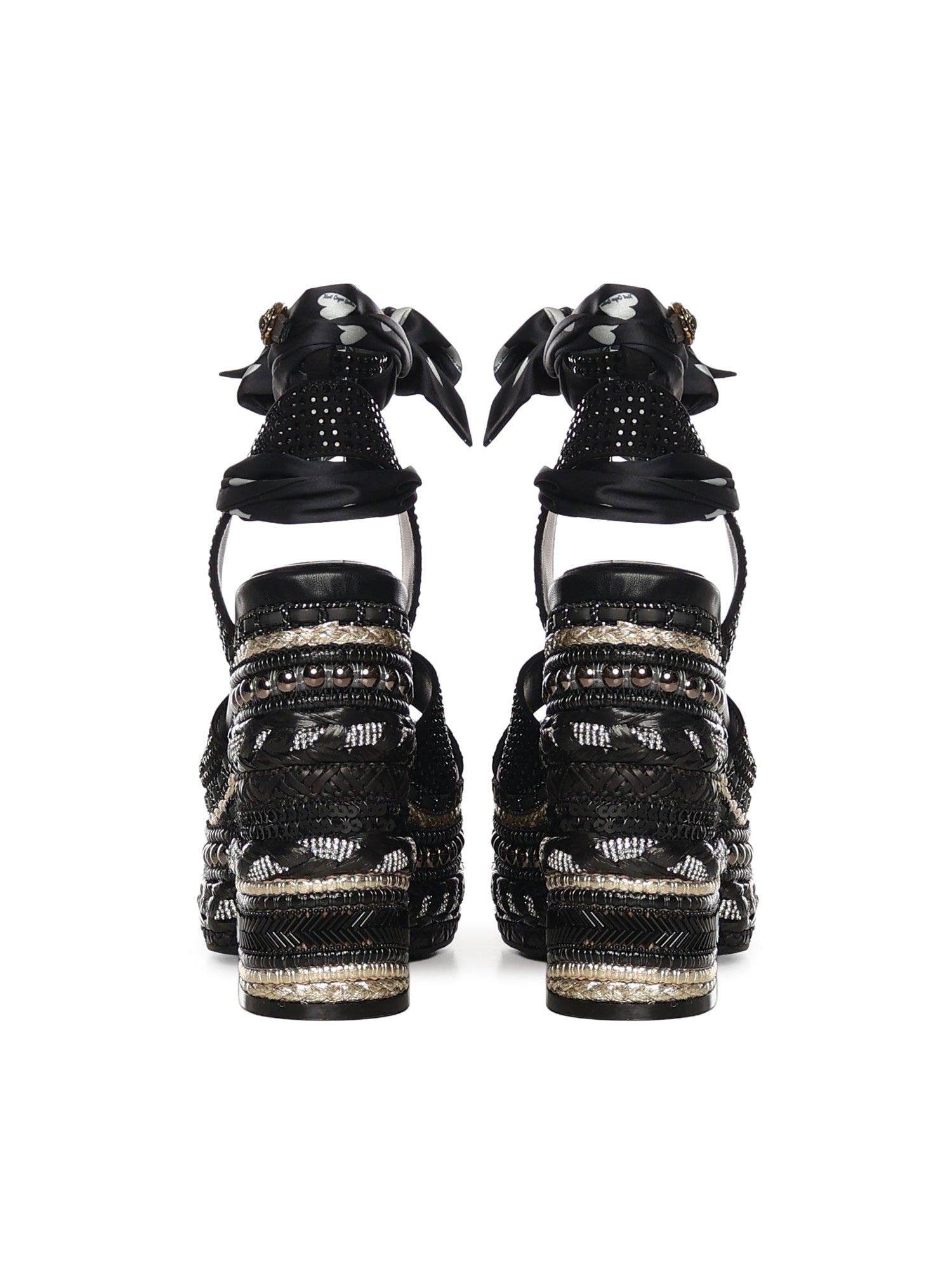 Sandali Chelsea Scarf Platform 4352405609 BLACK KURT GEIGER 