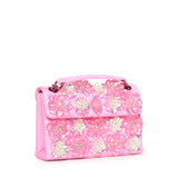 Borsa Kensington in pelle con cristalli 4373598109 PINK KURT GEIGER 