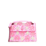 Borsa Kensington in pelle con cristalli 4373598109 PINK KURT GEIGER 