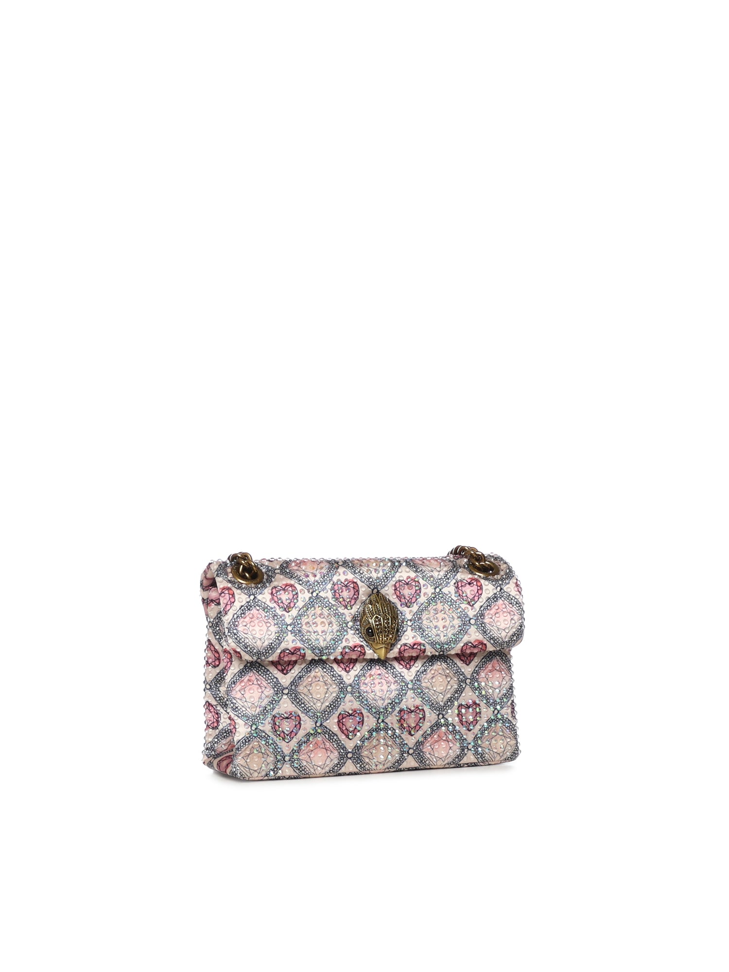 Mini bag Kensington con cristalli 5018143609 BEIGE KURT GEIGER 