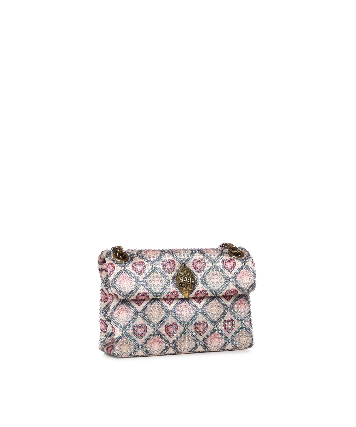 Mini bag Kensington con cristalli 5018143609 BEIGE KURT GEIGER 
