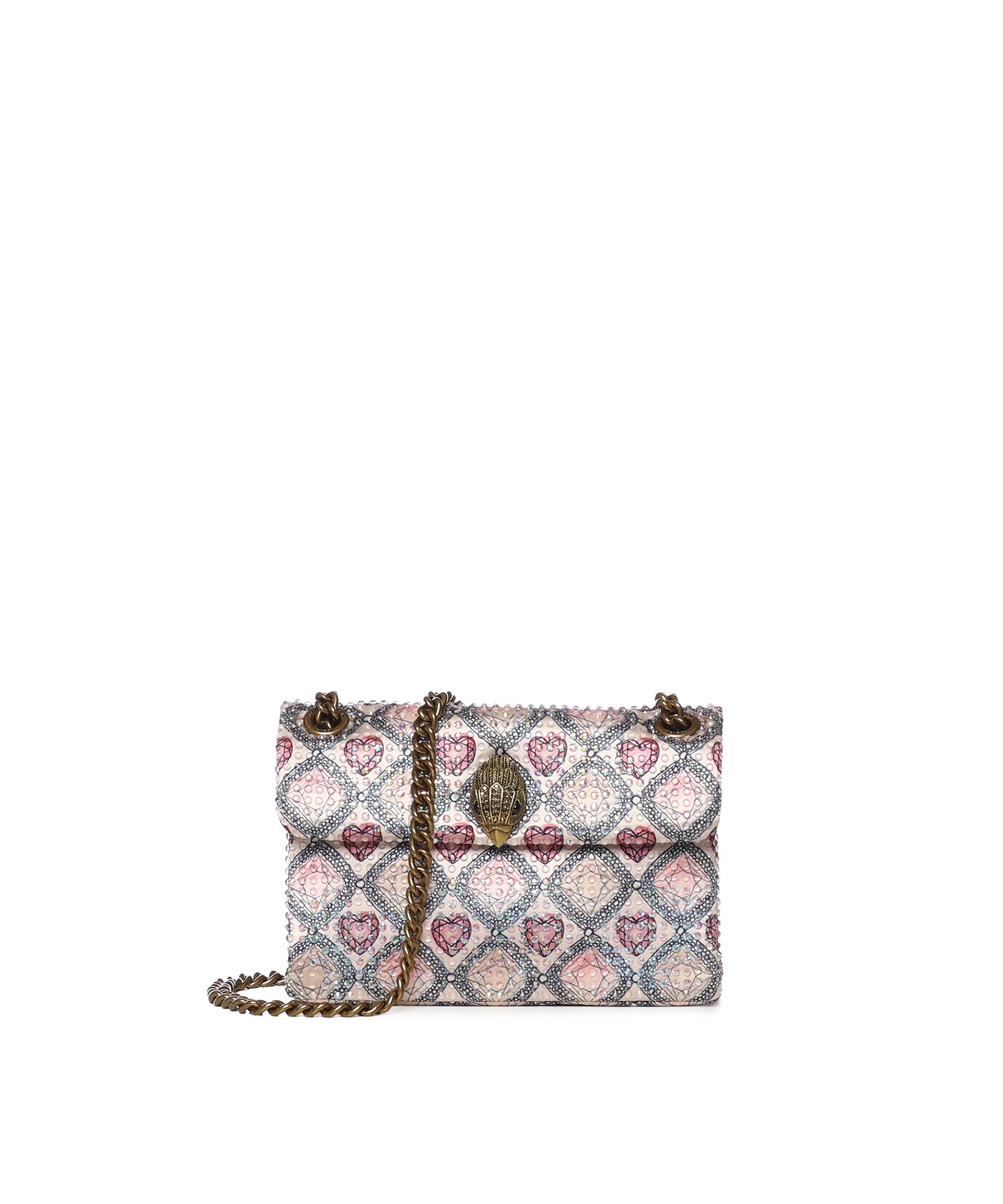 Mini bag Kensington con cristalli 5018143609 BEIGE KURT GEIGER 