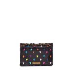 Borsa a tracolla mini Kensington Heart 5374105609 BLACK KURT GEIGER 