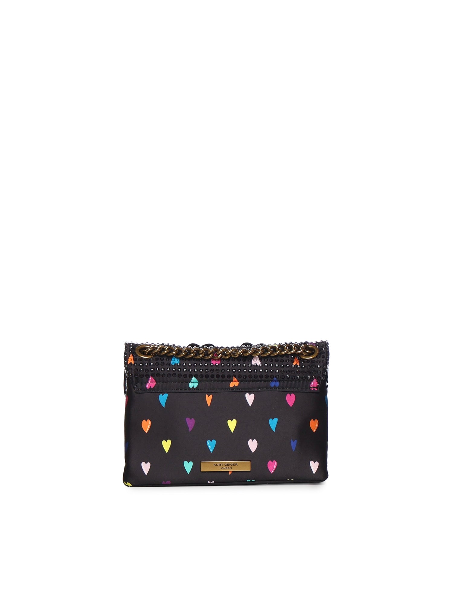 Borsa a tracolla mini Kensington Heart 5374105609 BLACK KURT GEIGER 