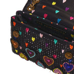 Borsa a tracolla mini Kensington Heart 5374105609 BLACK KURT GEIGER 