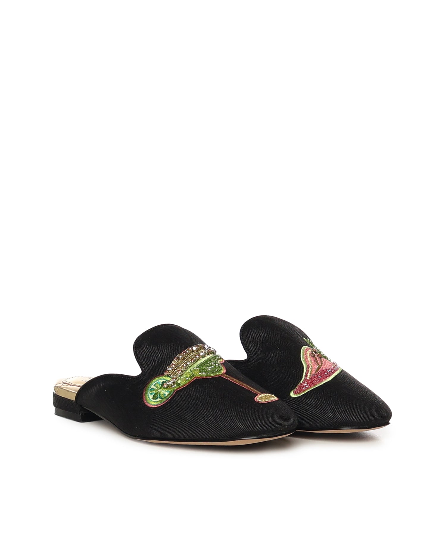 Mule Embroidered 5387700069 BLACK KURT GEIGER 