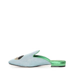 Mule Embroidered 5387783069 PALE BLUE KURT GEIGER 