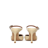 Mule in pelle con cristalli 5394042109 CREAM KURT GEIGER 