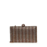 Clutch Crystal Kensington con cristalli 5569668609 BRONZE KURT GEIGER 
