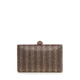 Clutch Crystal Kensington con cristalli 5569668609 BRONZE KURT GEIGER 