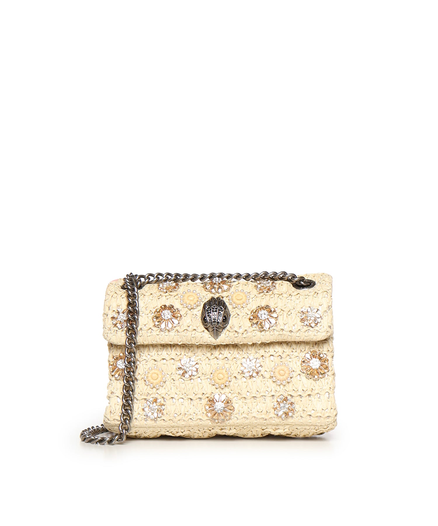 Mini bag Kensington in rafia 5576840999 BEIGE KURT GEIGER 