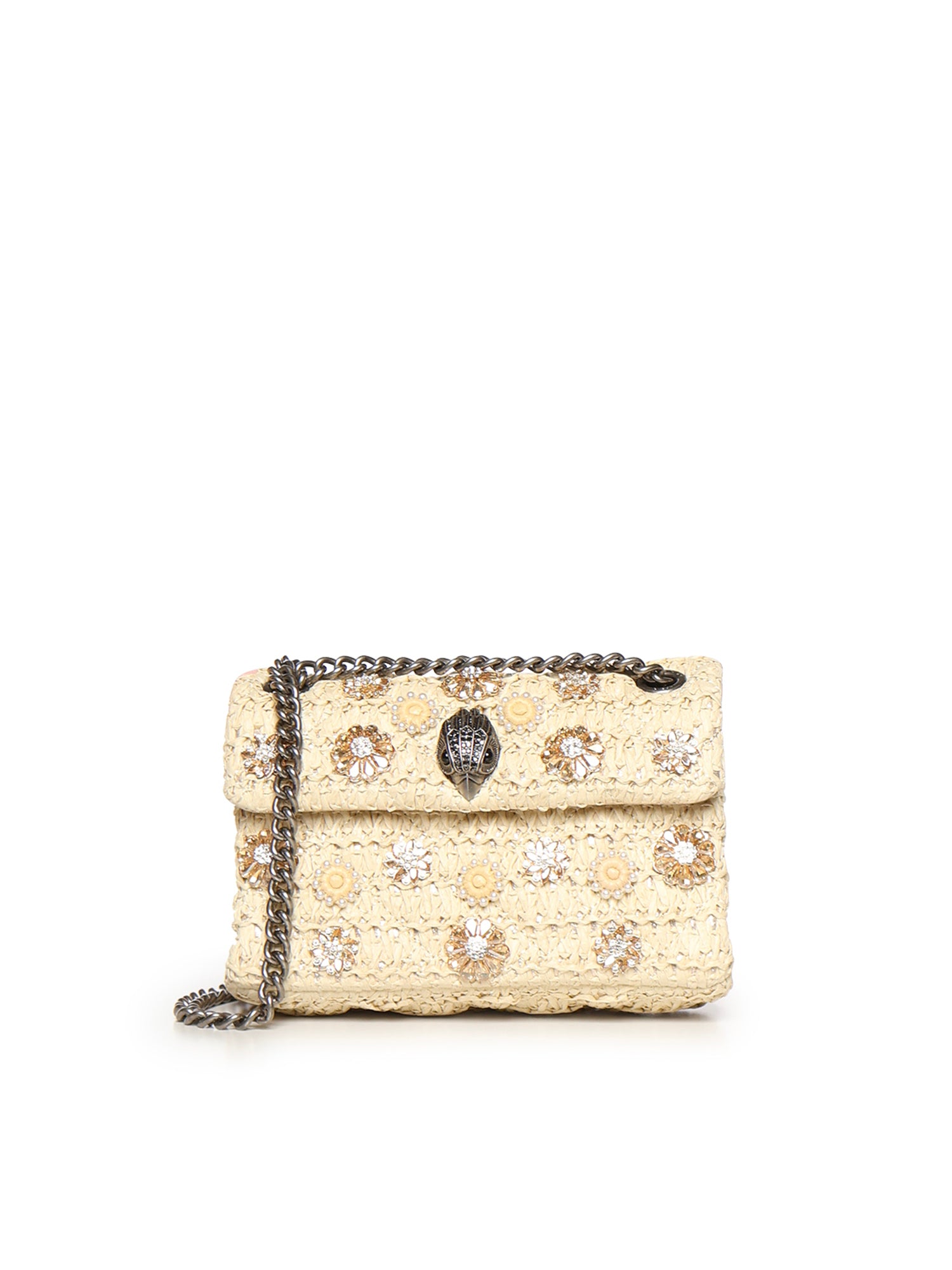 Mini bag Kensington in rafia 5576840999 BEIGE KURT GEIGER 