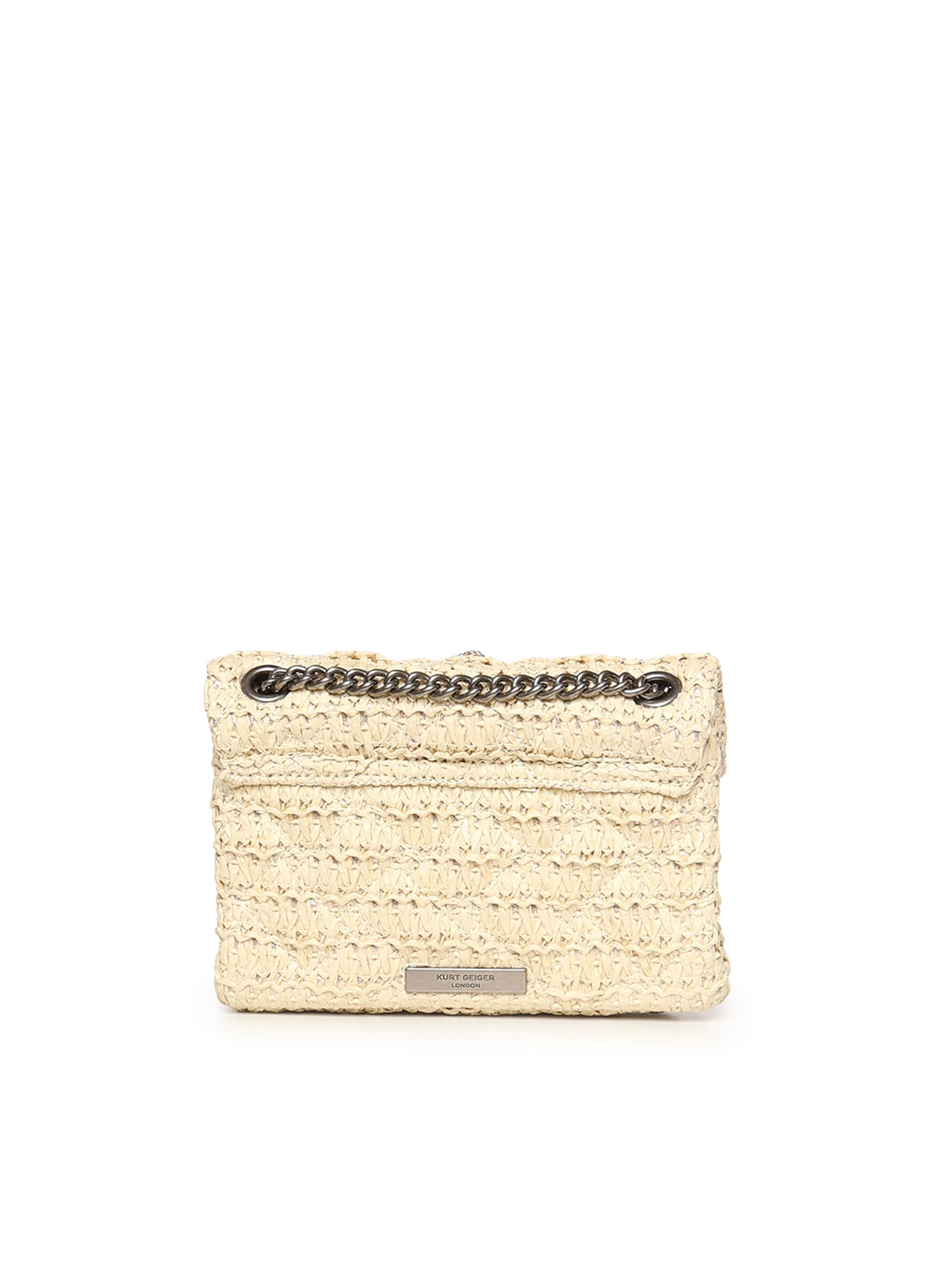 Mini bag Kensington in rafia 5576840999 BEIGE KURT GEIGER 