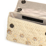 Mini bag Kensington in rafia 5576840999 BEIGE KURT GEIGER 