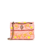 Mini bag Kensington in rafia 5576896999 PEACH KURT GEIGER 